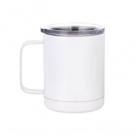 12OZ Stainless Steel Insulated Tumbler Cup Coffee Mug Sublimation Blank Coffee Mug with Handle