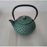 Factory supply LFGB cast iron enamel tea pot 0.9L