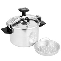 french style aluminum pressure cooker 24CM/8L with/without steamer/olla a presion