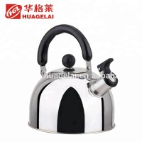 stainless steel water tea travel keep warm whistle kettle for sale